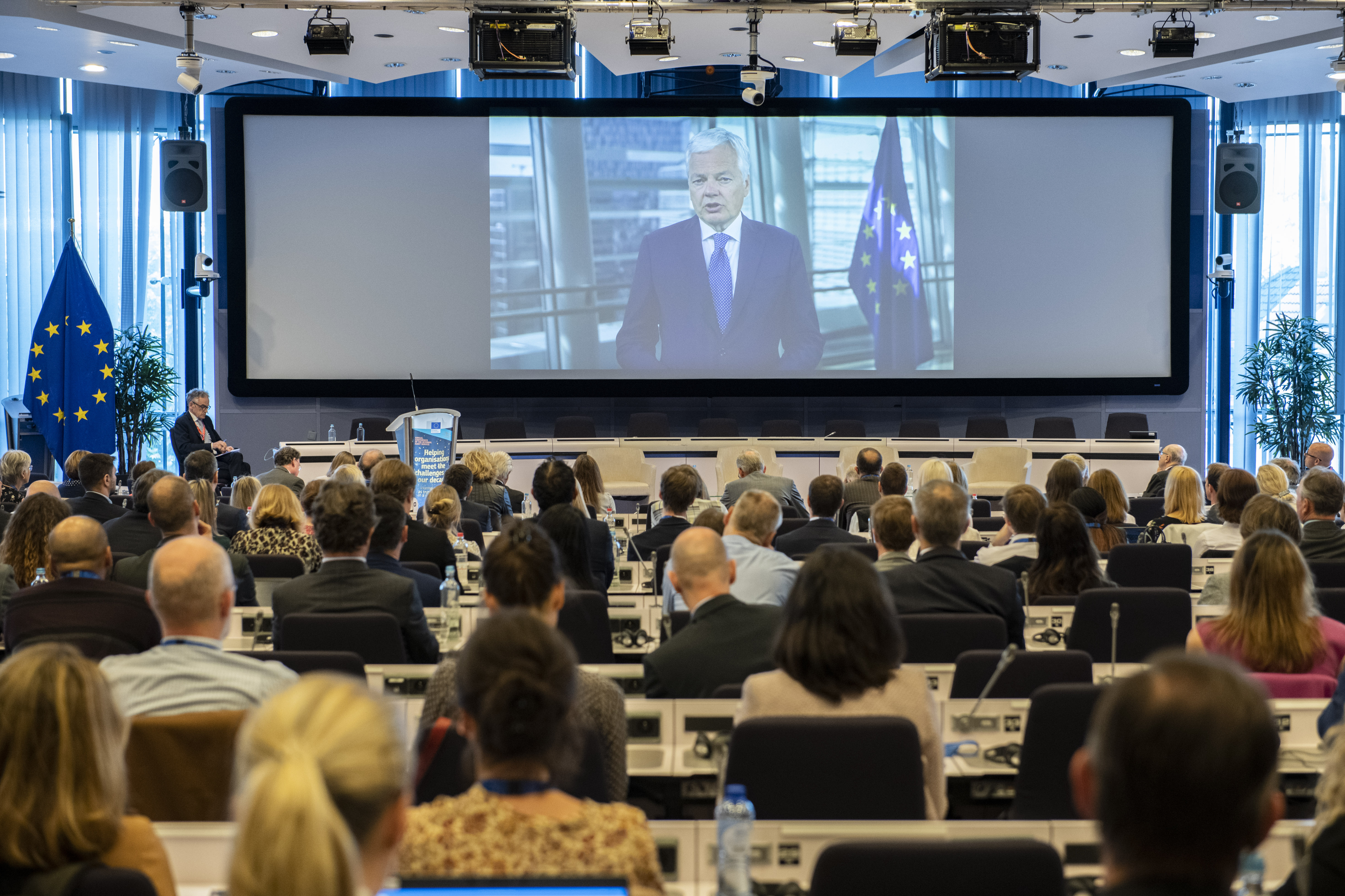 Video of Commissioner Reynders at the Conference of the Internal Audit Service 2022