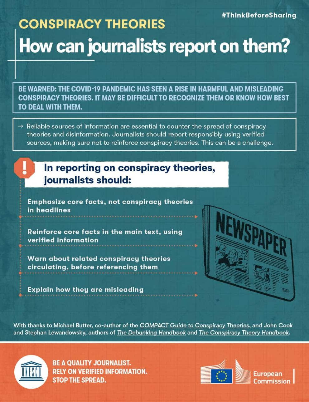How can journalists report on them?