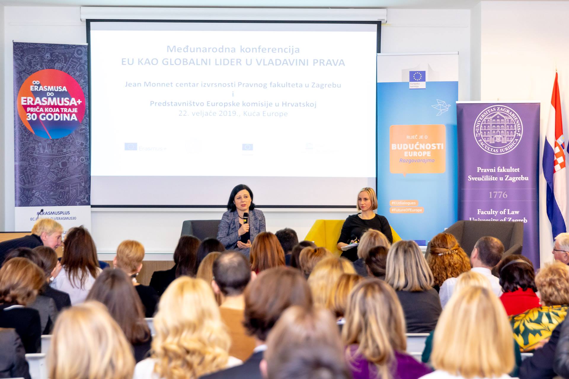 Citizens' Dialogue Jourova Zagreb 2