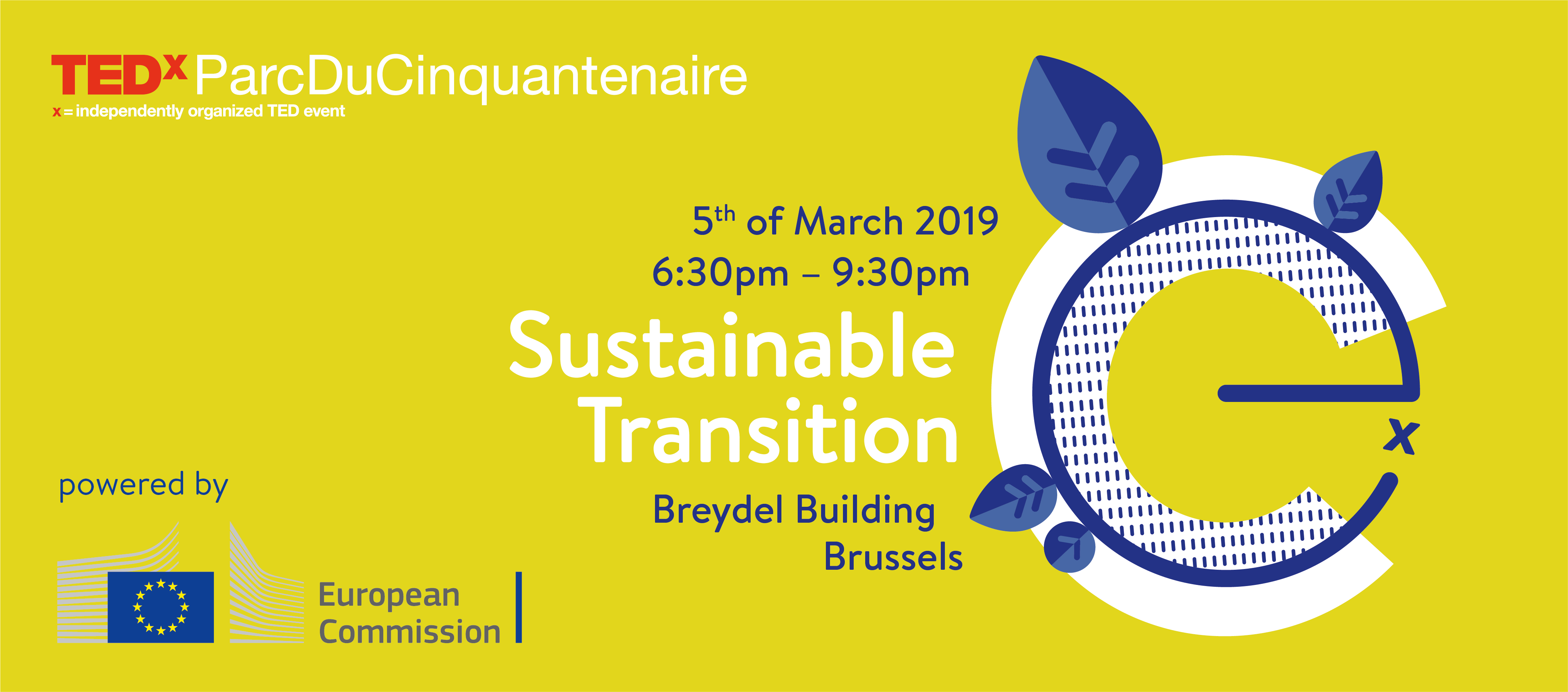 TEDxParcDuCinquantenaire - Sustainable Transition