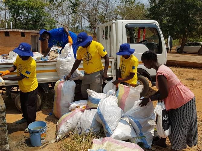 #EUBeachCleanup event in Malawi, 13 September 2019 © European Union