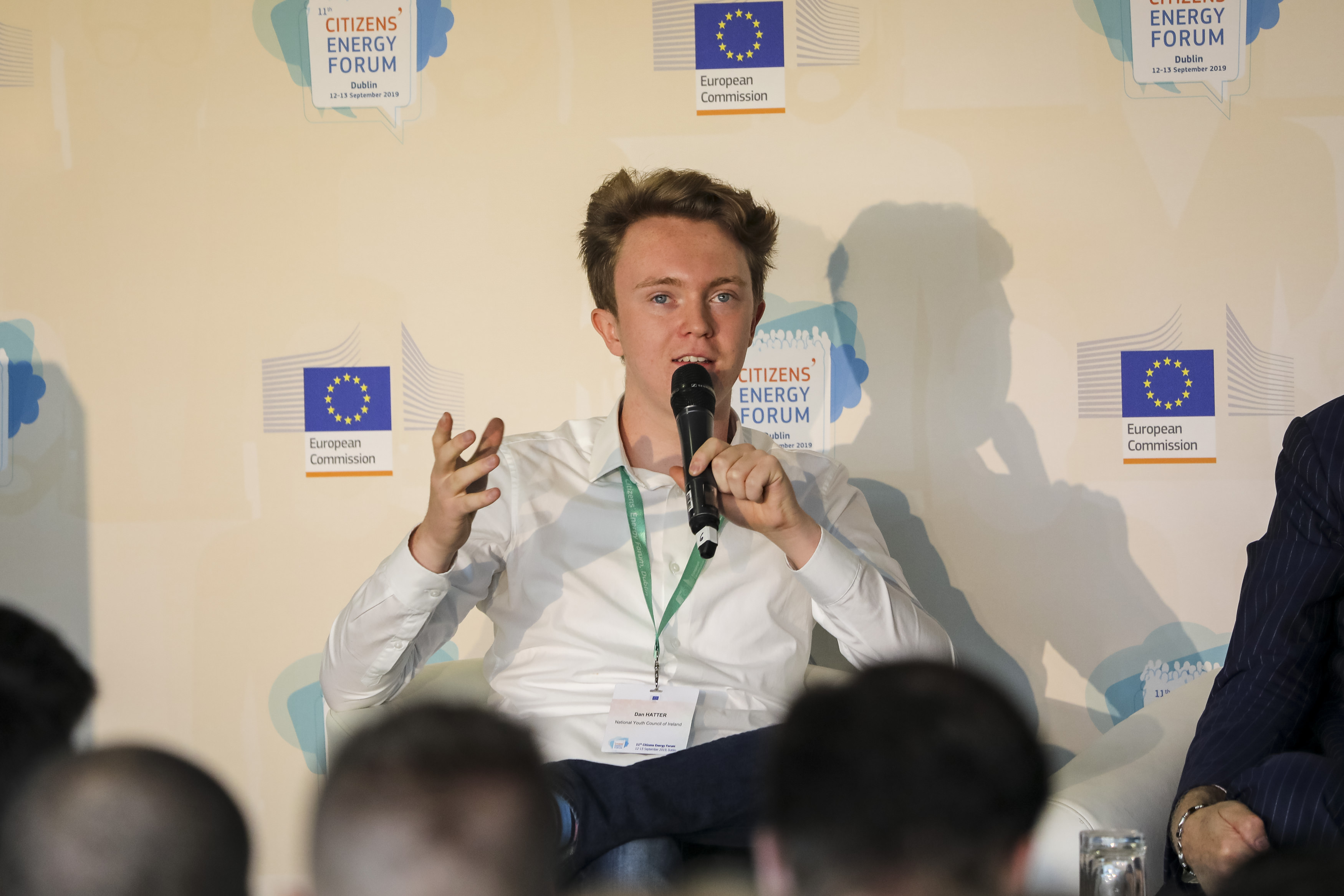 Dan Hatter at Citizen's Dialogue with Youth on Sustainable Consumption in Energy