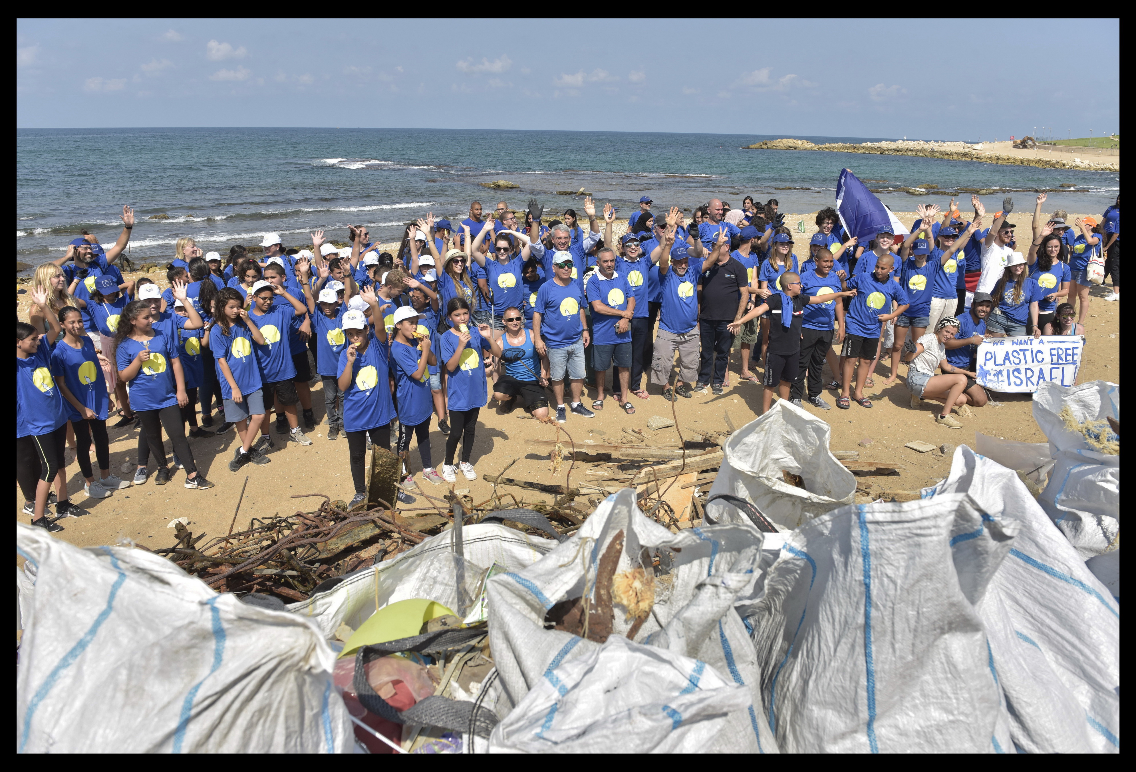 #EUBeachCleanup event in Jaffa, Tel Aviv, Israel, 20 September 2019 © European Union