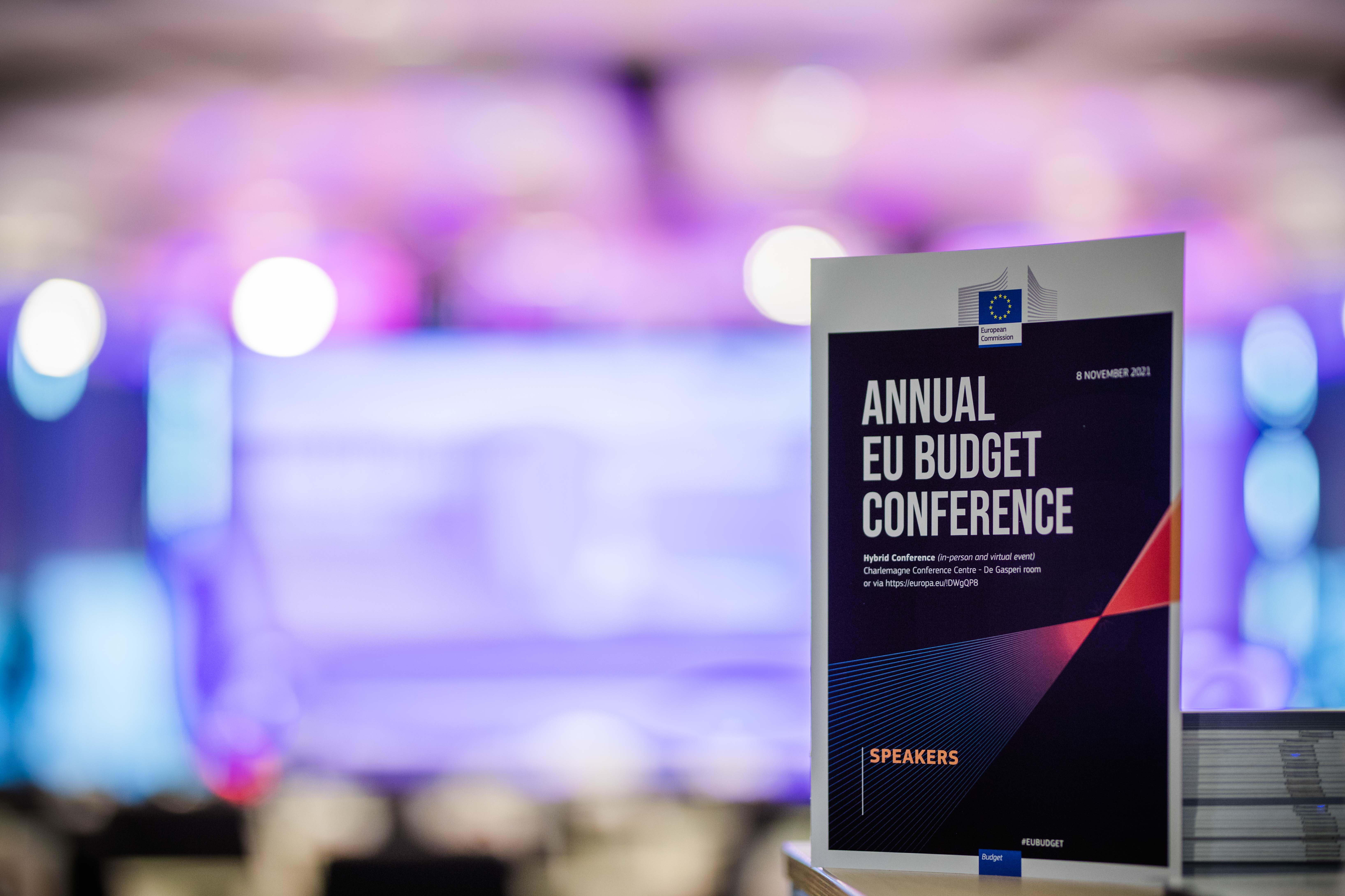 Annual EU Budget Conference 2021 - Cover