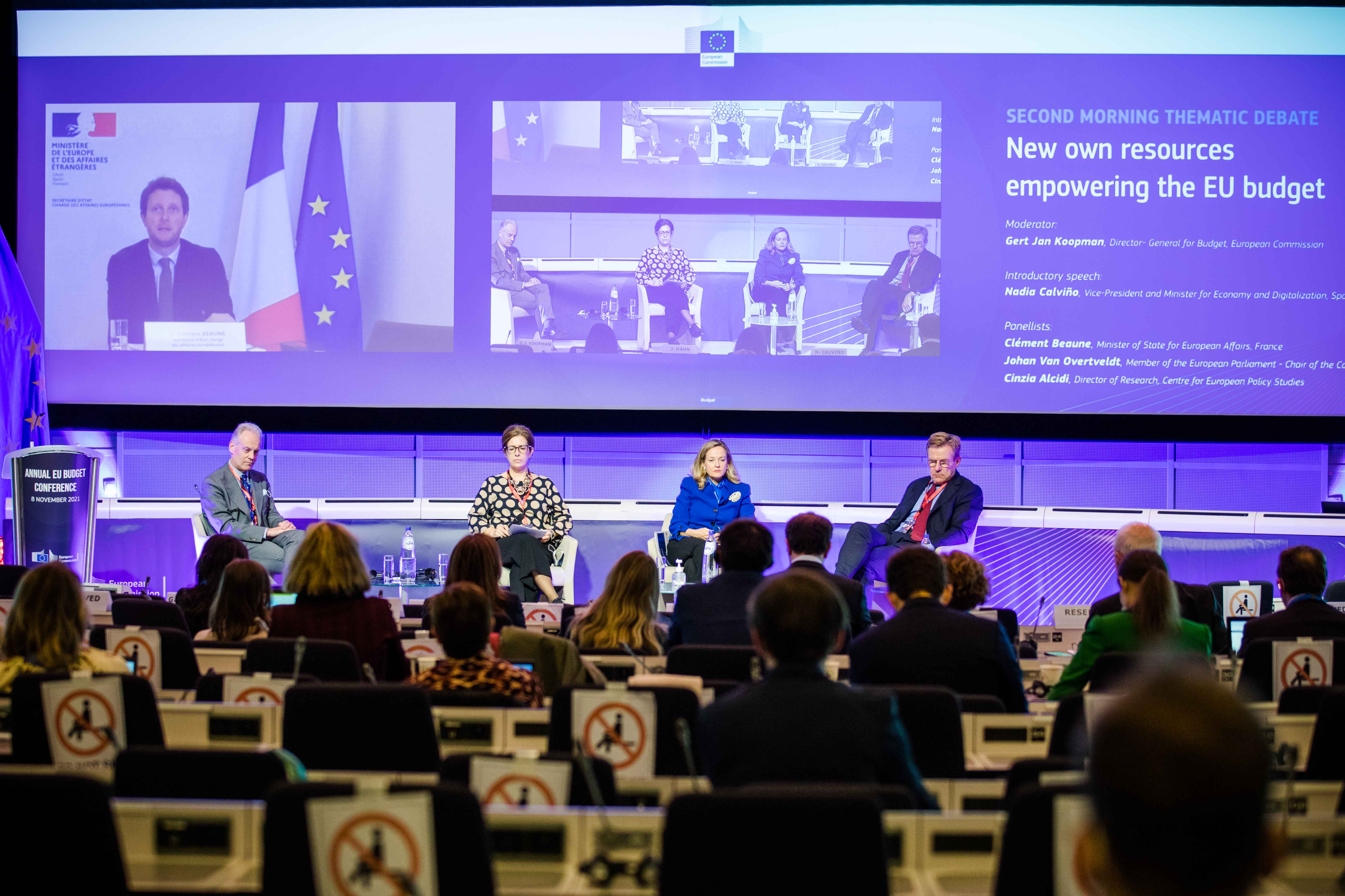 Annual EU Budget Conference 2021 - New own resources empowering the EU budget