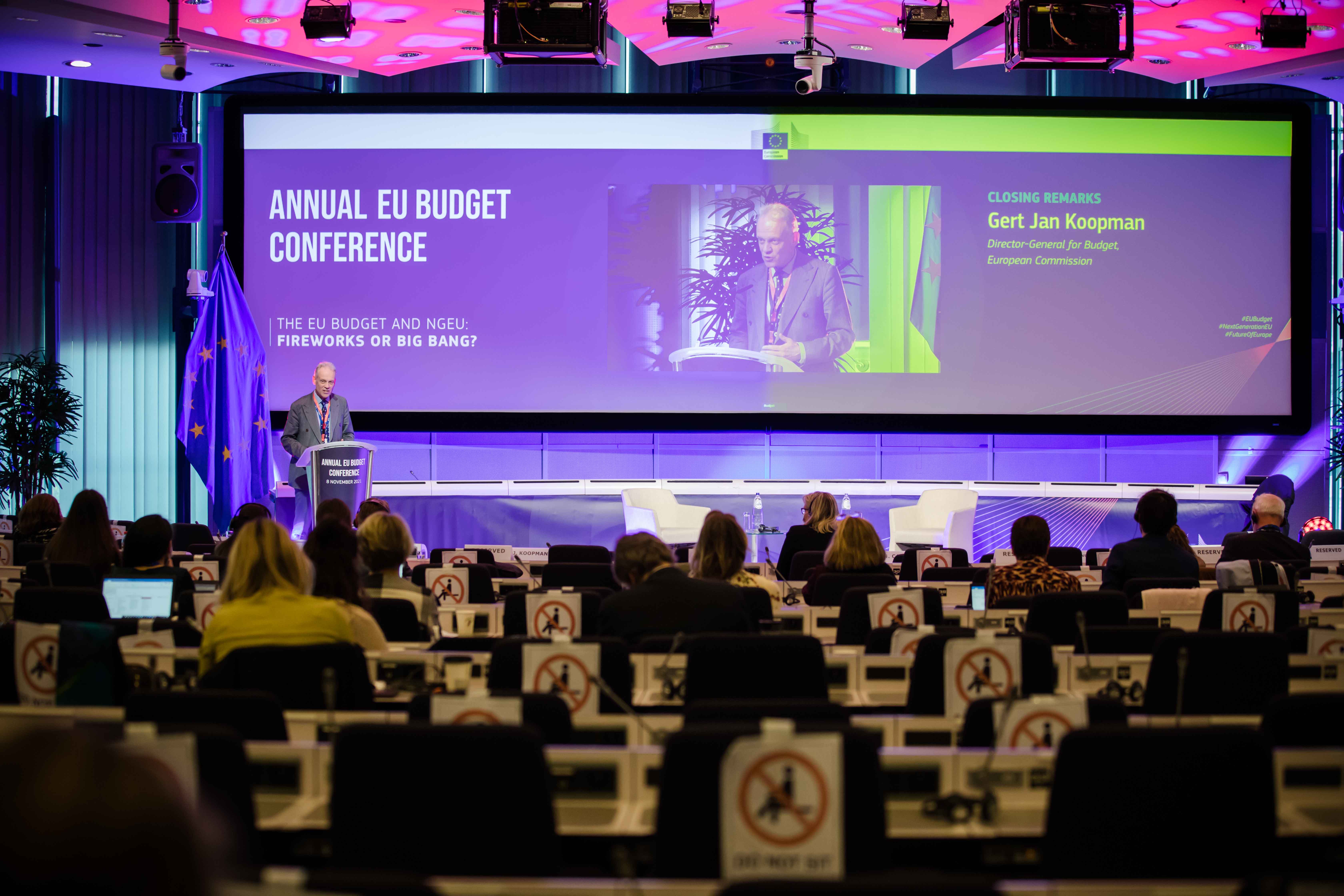 Annual EU Budget Conference 2021 - Closing Remarks by Gert Jan Koopman