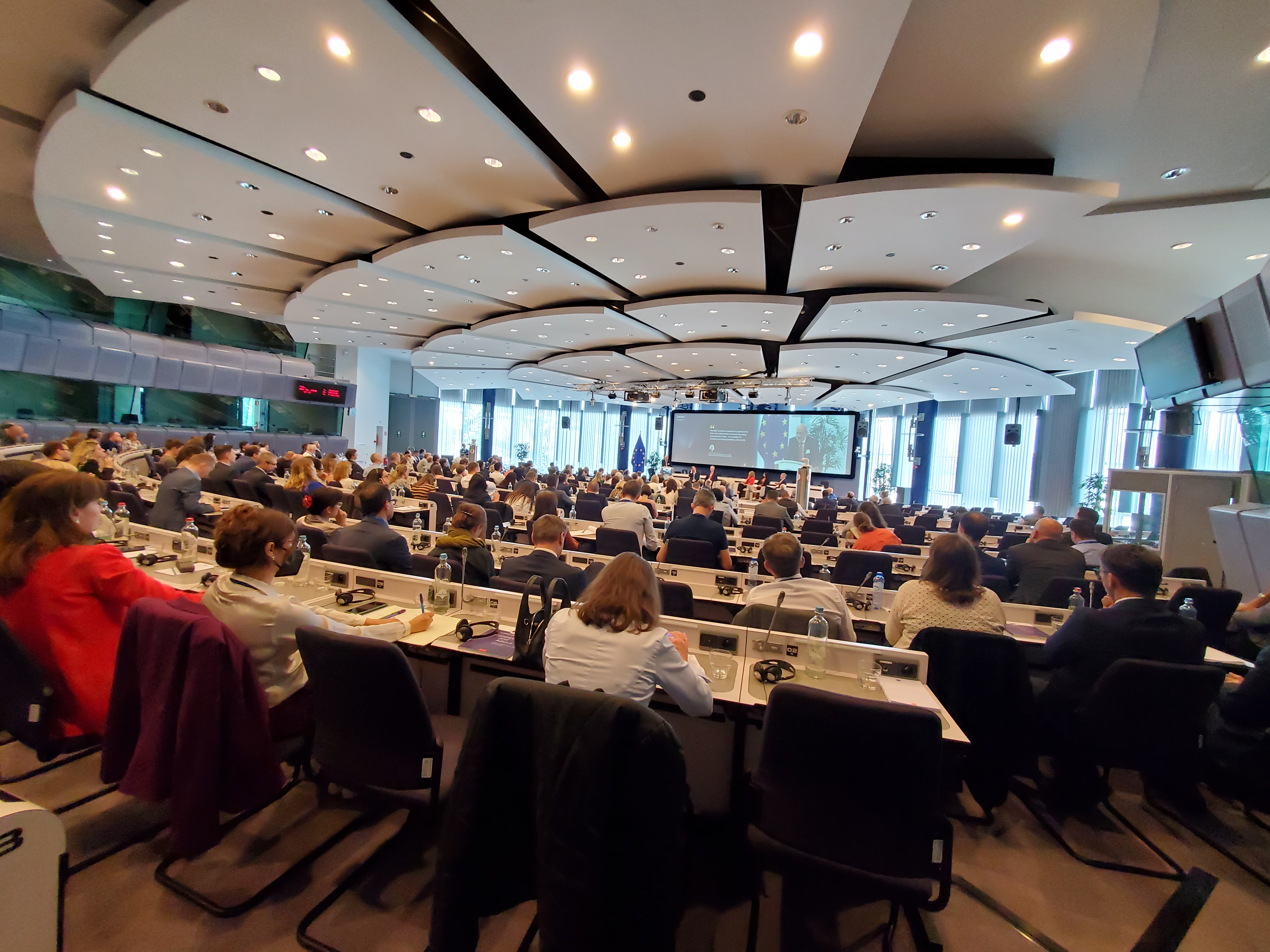View of the room during the Conference of the Internal Audit Service 2022