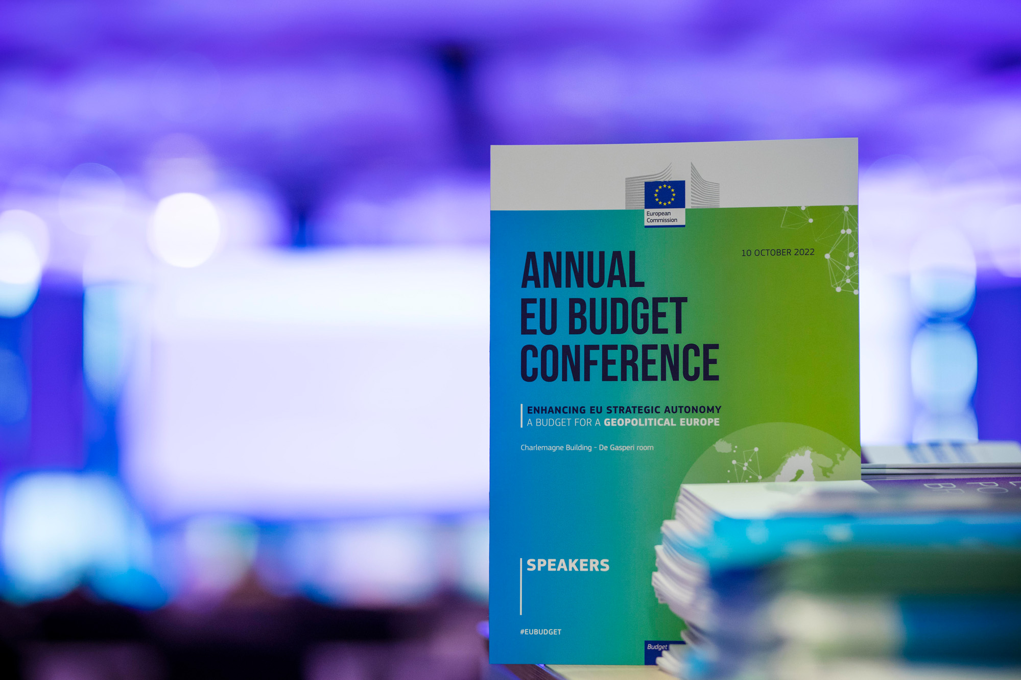 Annual EU Budget Conference 2022 - Publication with the speakers