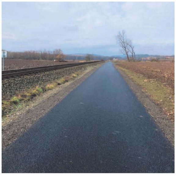 Cycle path Bílovice-Lutotín