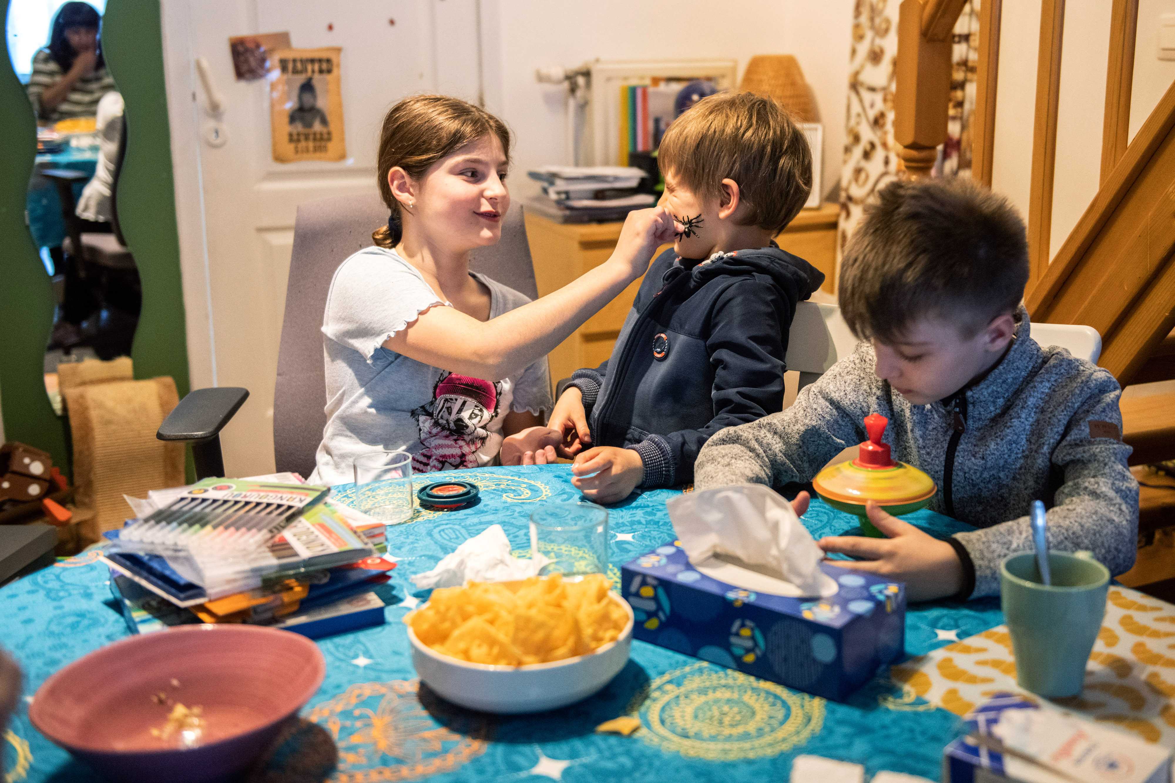 Ukrainian family hosted in Brussels, Belgium