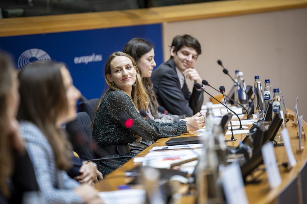 European Youth Week breakout session showcasing the benefits of the Recovery and Resilience Facility for young people