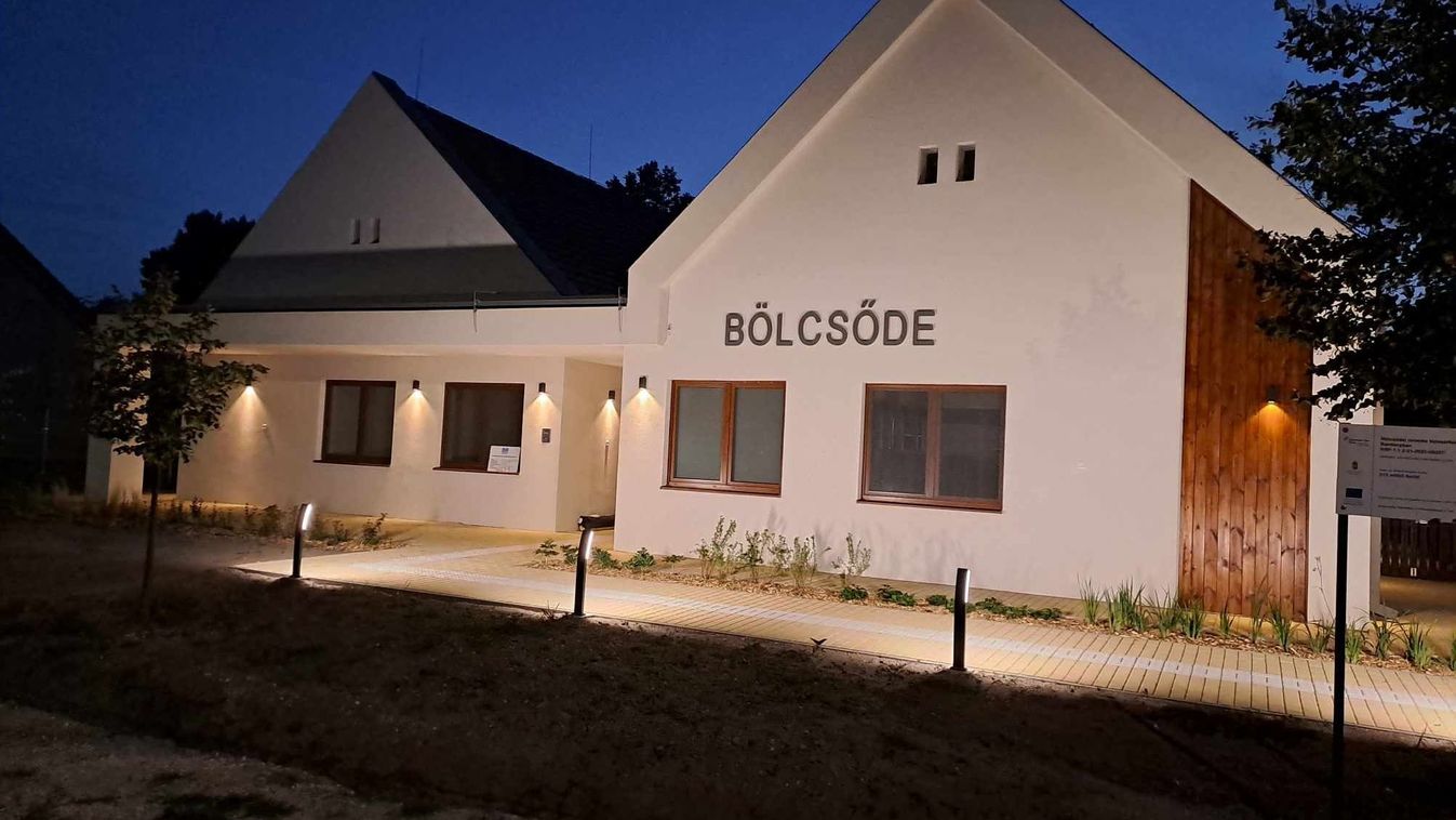 Construction of a new crèche in Bordány