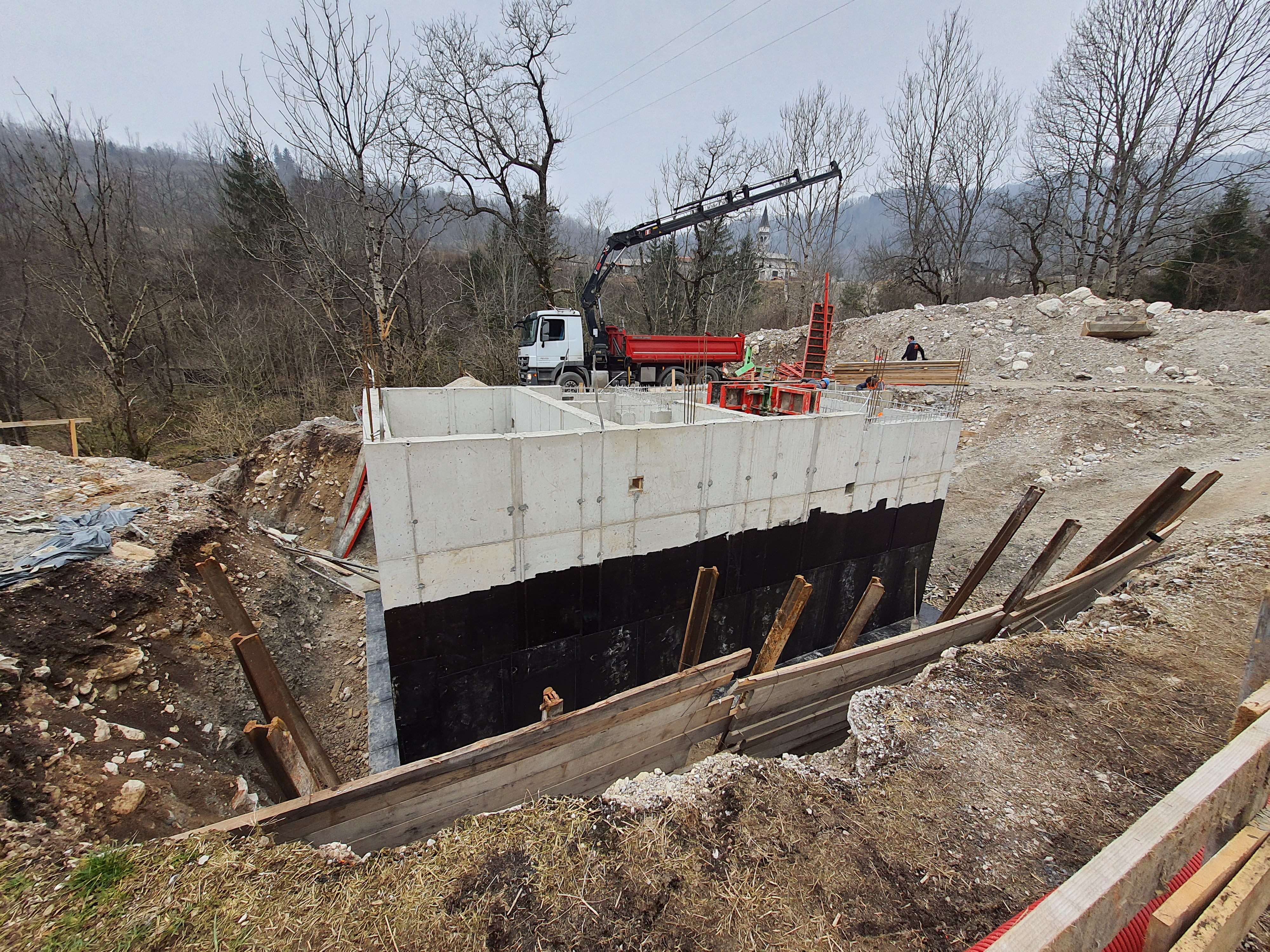 Breginj wastewater treatment plant