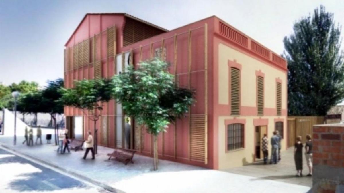 Social and cooperative housing in the old Depunt factory in Igualada