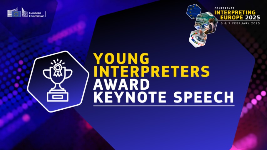 Interpreting Europe Conference 2025 - Day 2 - 03 - Young Interpreters Award Keynote Speech