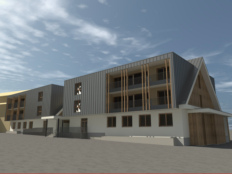 Construction of housing units Črna na Koroškem - Ensuring a safe living environment for dependent persons