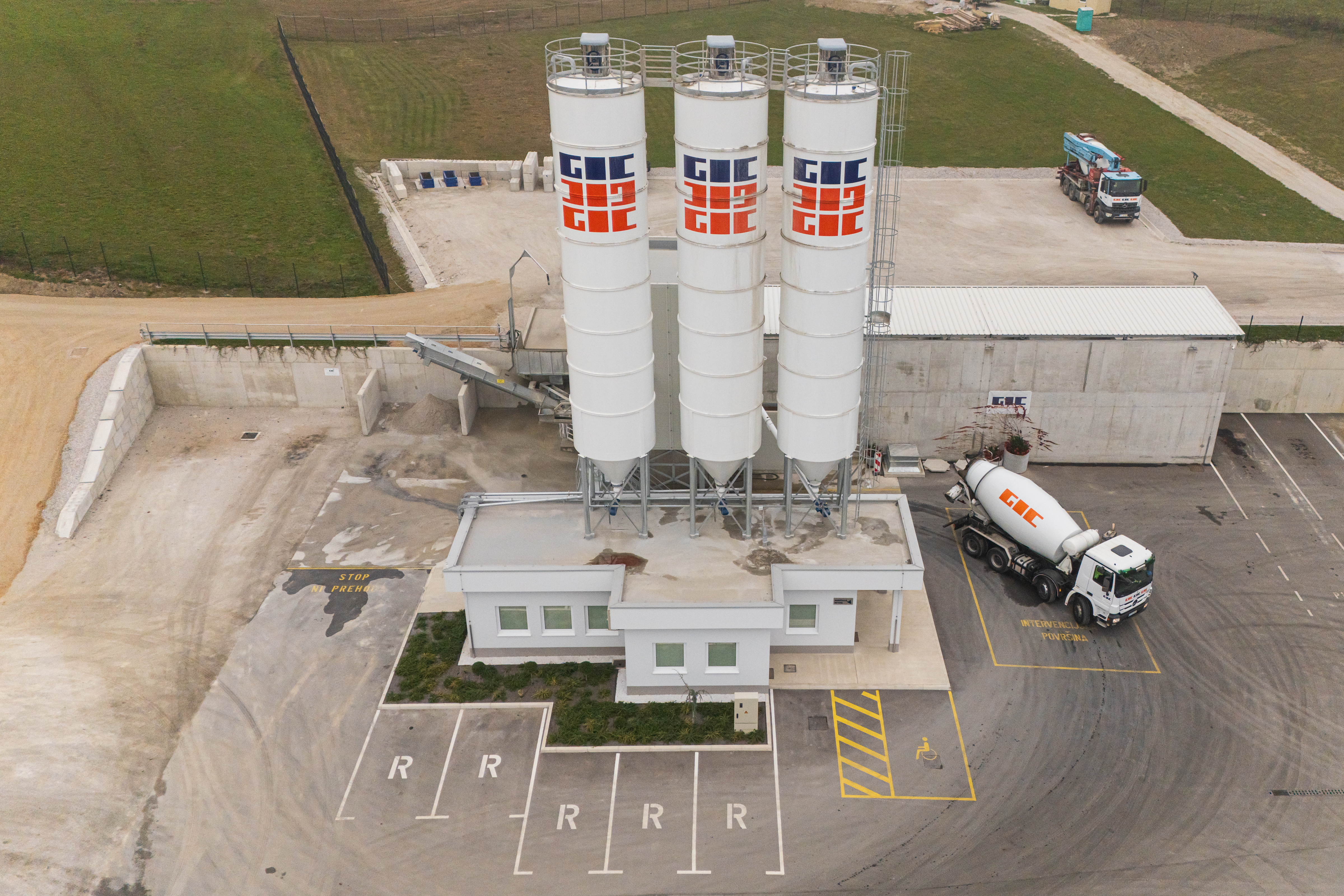 Concrete plant Negonje - GIC GRADNJE