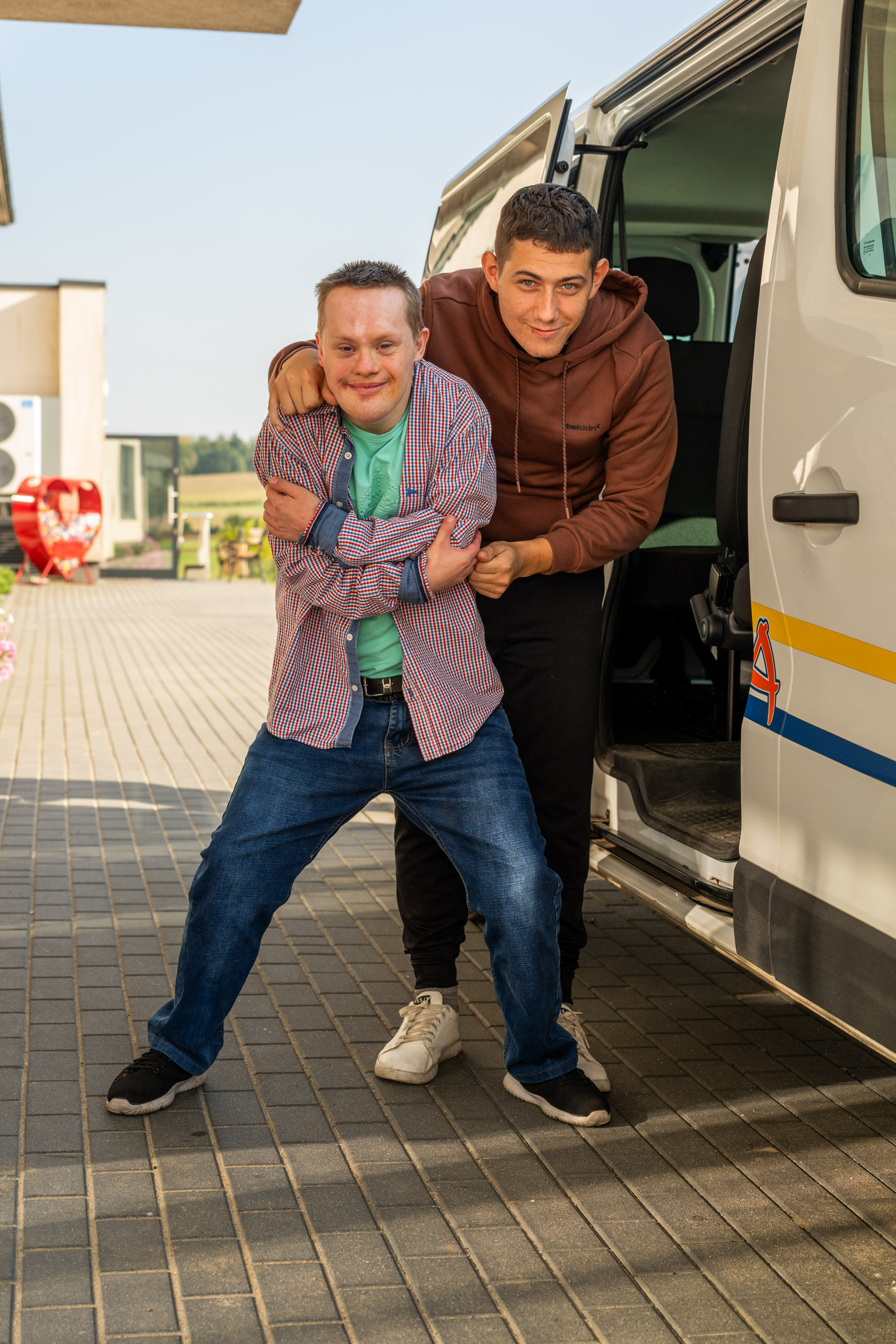 Mobile disabled person