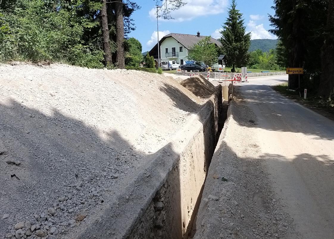 Sewage system Selšček and Begunje near Cerknica - Urban waste water discharge and treatment projects