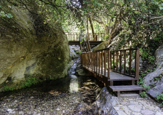 Establishment of national network of paths and hiking trails - Larnaka Gorge