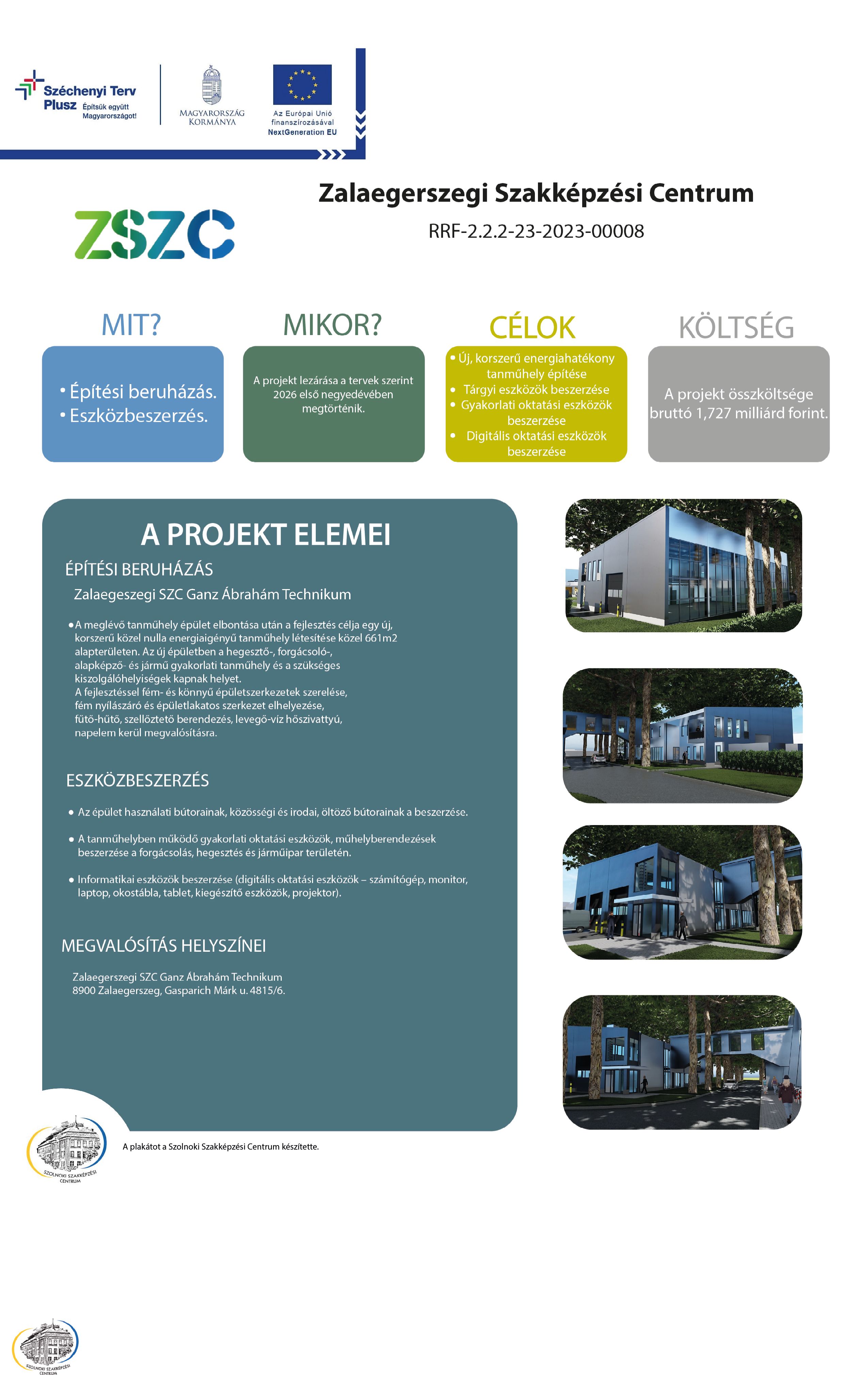 21st century vocational training institution development programme at Zalaegerszeg Vocational Training Centre