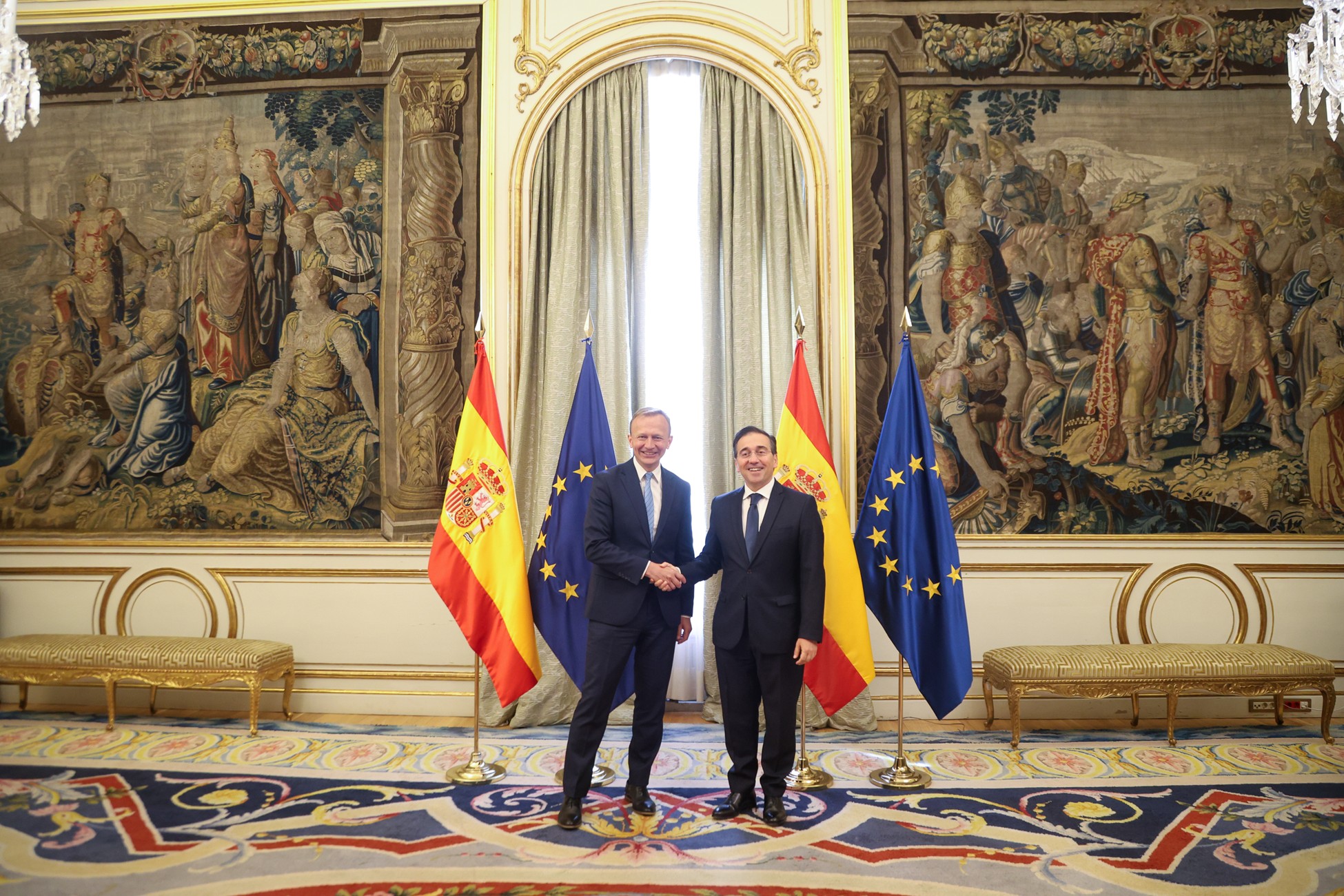 Meeting with José Manuel Albares Bueno, Minister for Foreign Affairs, European Union and Cooperation  