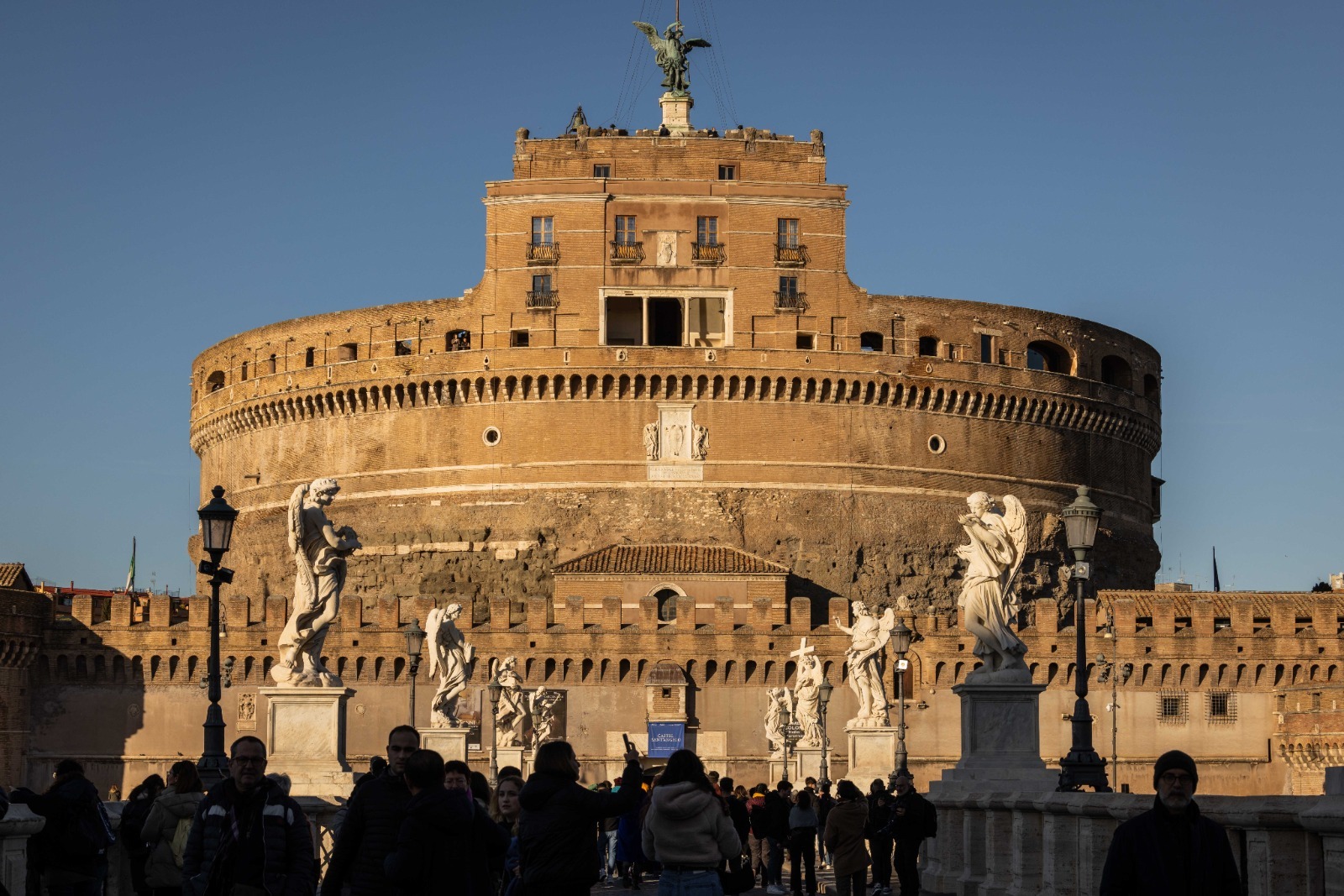 Caput Mundi -  Restoration of the statues of Ponte SantAngeloCopyright Roma Capitale