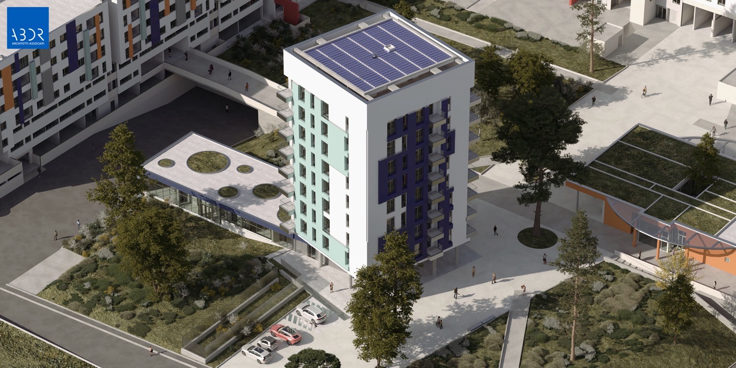 PINQuA -  Urban and building regeneration of the social housing division R5 A, Tor Bella Monaca Copyright, Roma Capitale