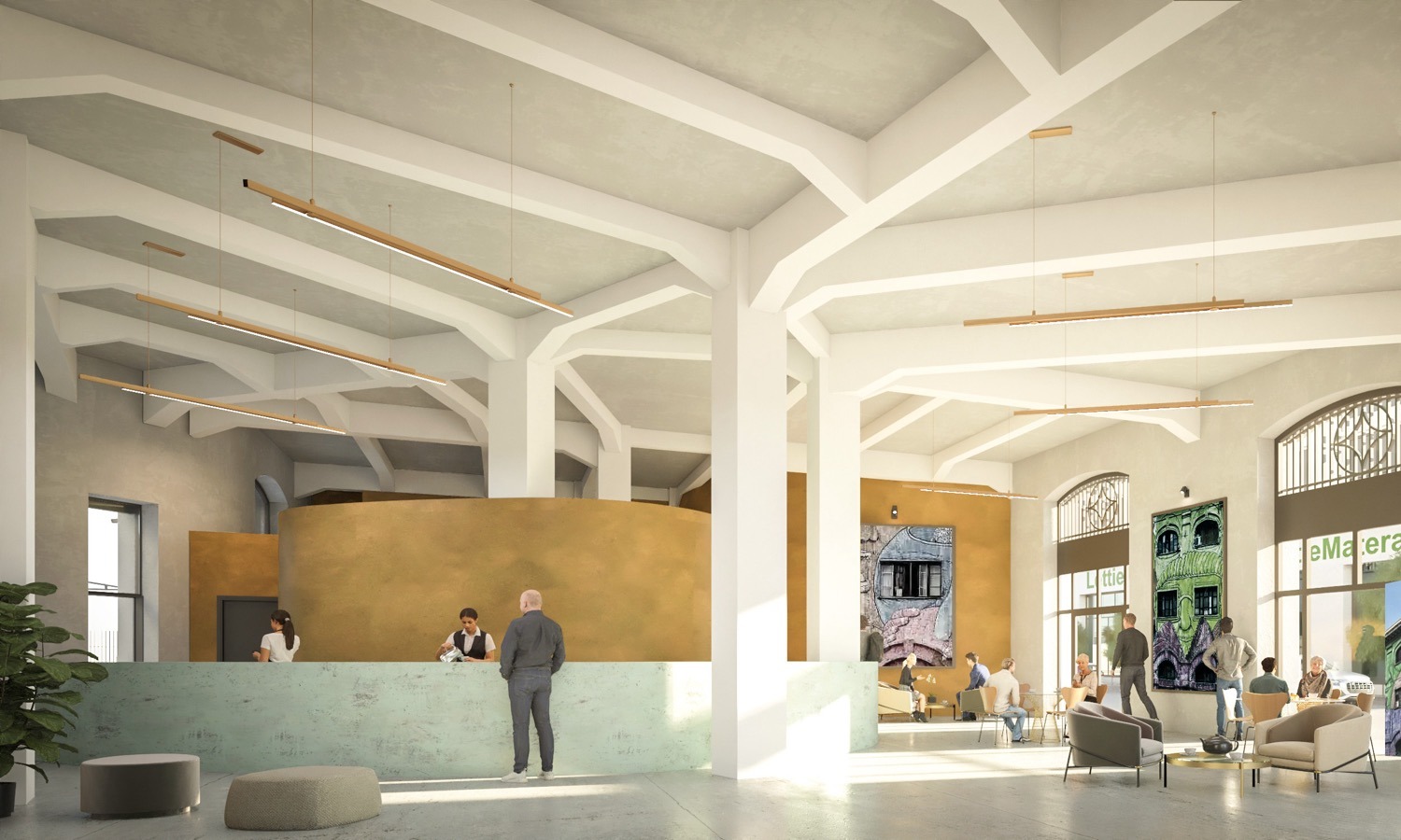 PINQuA Porto Fluviale Rec House Copyright, Roma Capitale