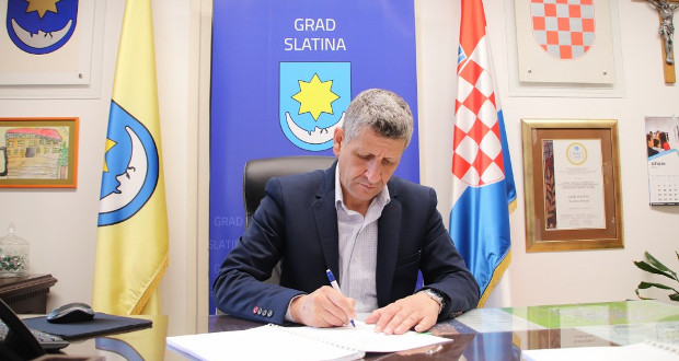 Construction of civic utility site Slatina