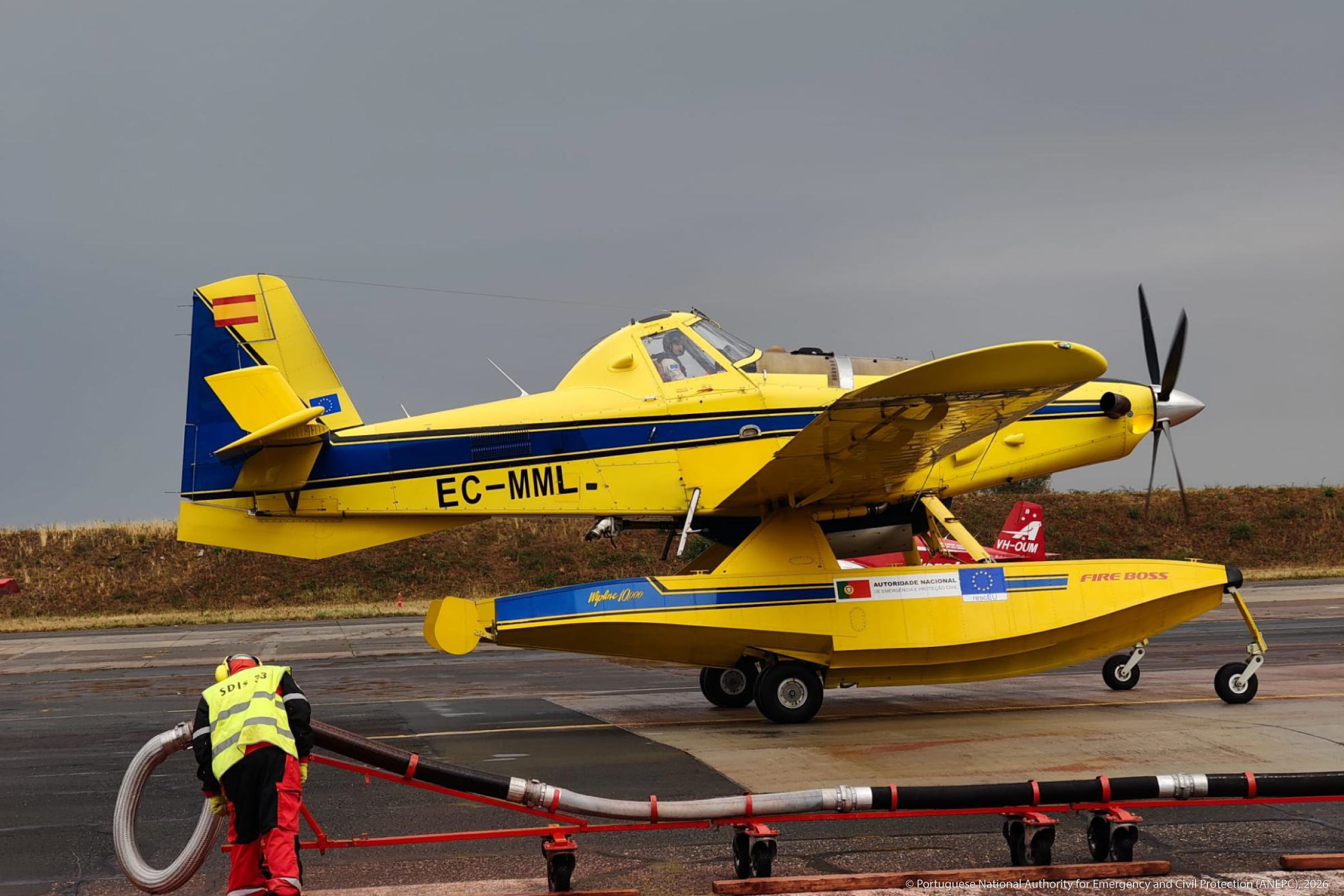 The EU sends planes and firefighters as wildfires ravage France and Spain