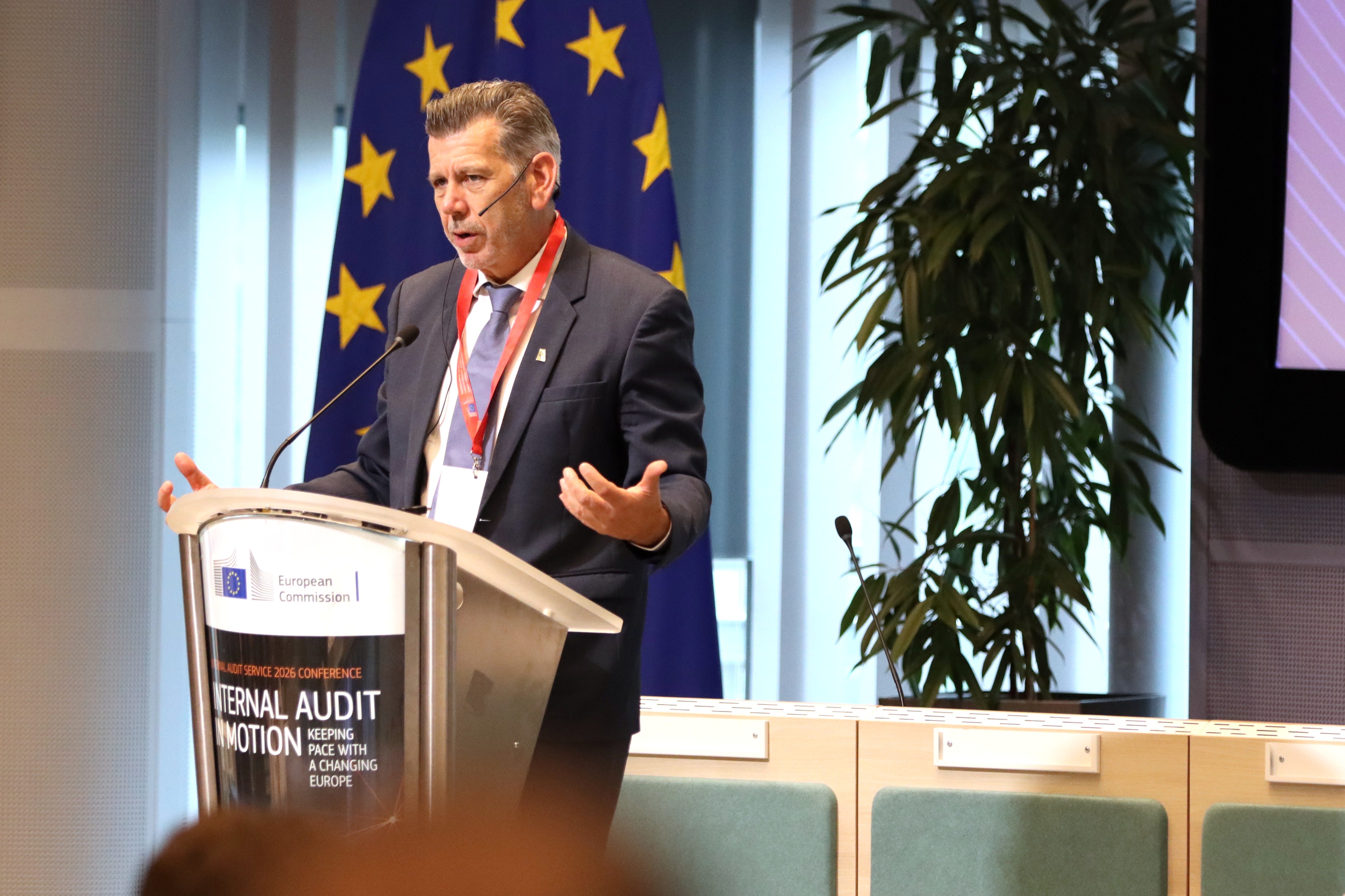 Speaker of the panel 3 during the IAS Conference 2026