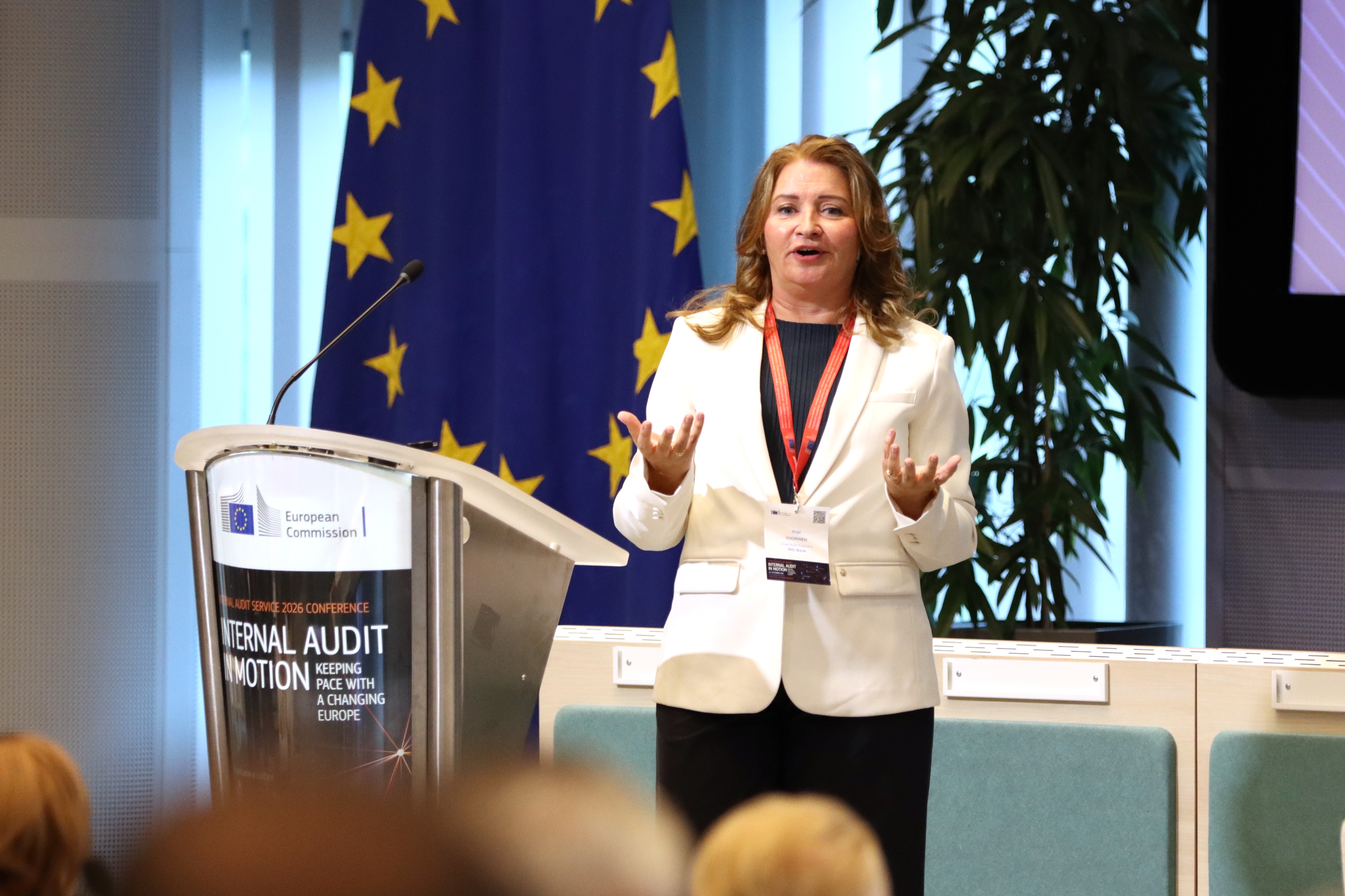 Speaker of the panel 3 during the IAS Conference 2026