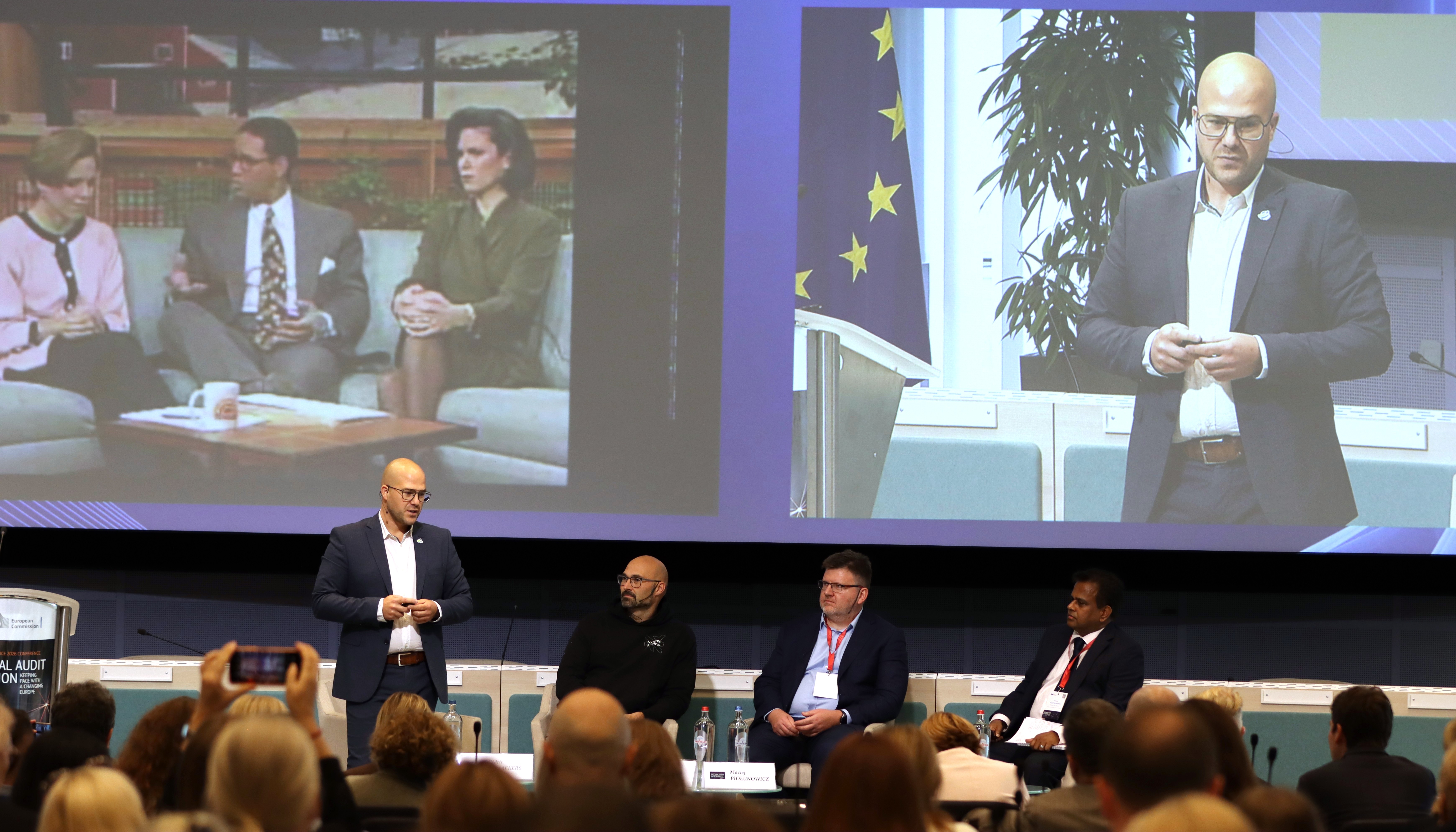 Speakers of the panel 2 during the IAS Conference 2026