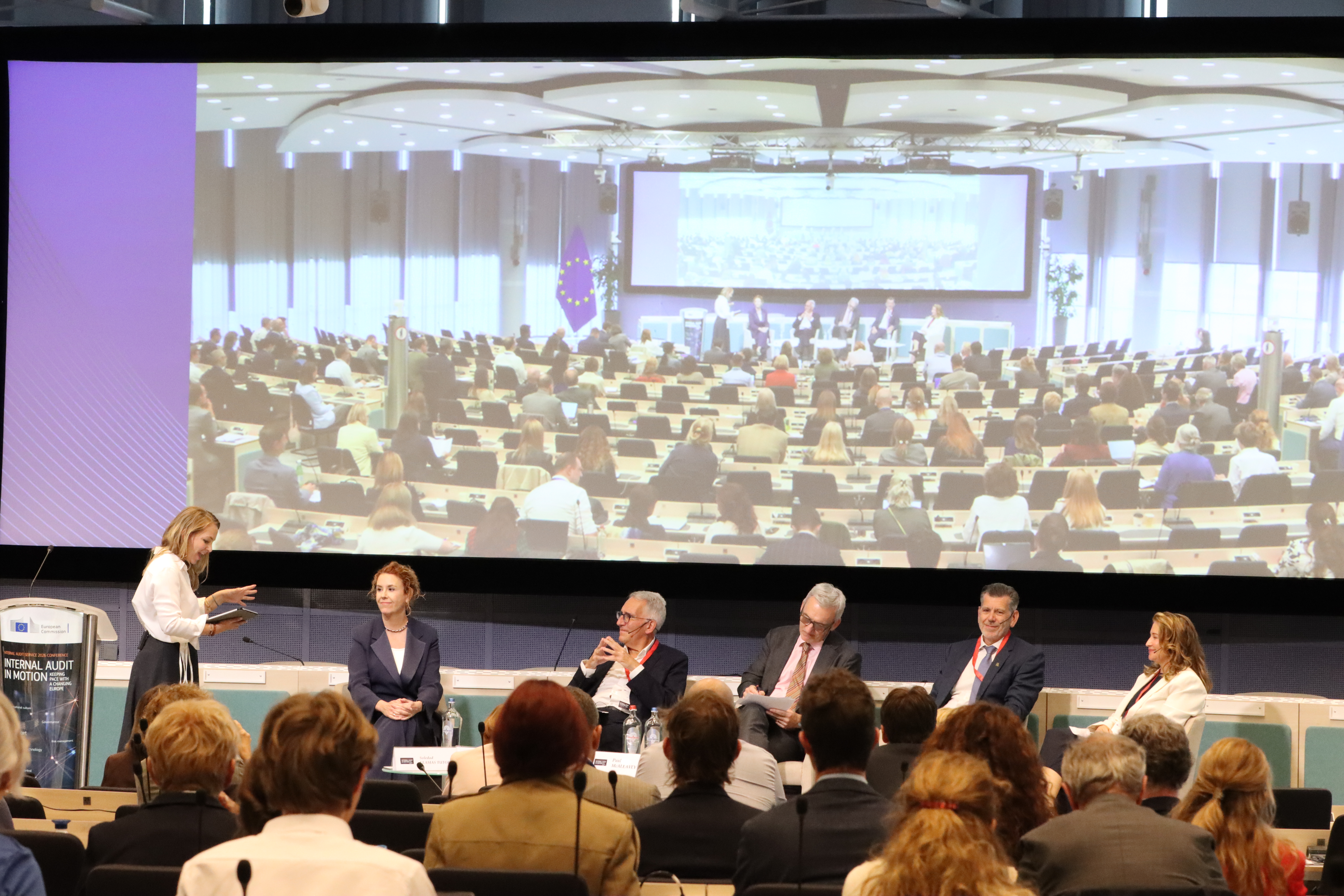 Speakers of the panel 3 during the IAS Conference 2026