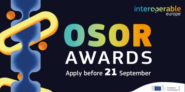 OSOR Awards - Apply before 21 September