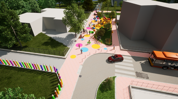 Urban regeneration of public spaces in Cuneo