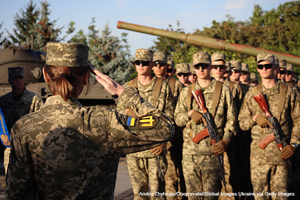 Cadets Of The Military Institute Take The Oath In Kyiv