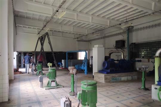 Conversion of the former waterworks in Písek - stage camp