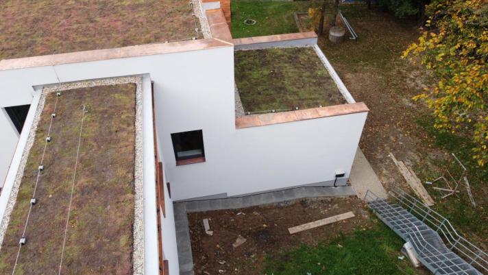 New green roof of the Children and Youth Centre in Šternberk