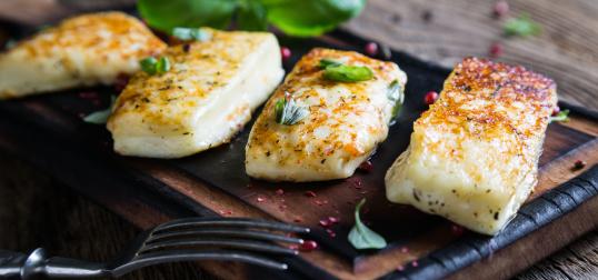 Halloumi cheese grilled 