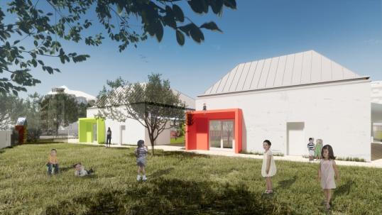 Construction of a new crèche in Debrecen Postakert district