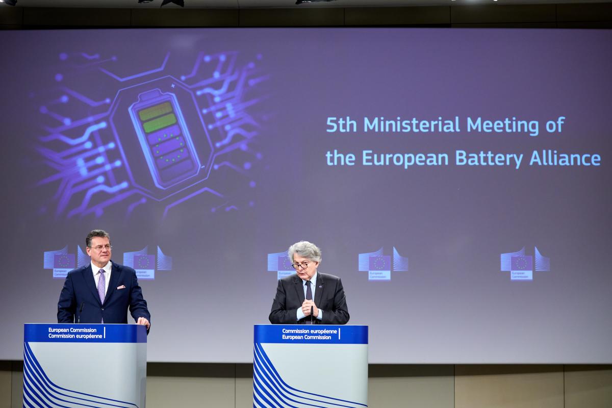European Battery Alliance Ministerial Meeting on progress and future