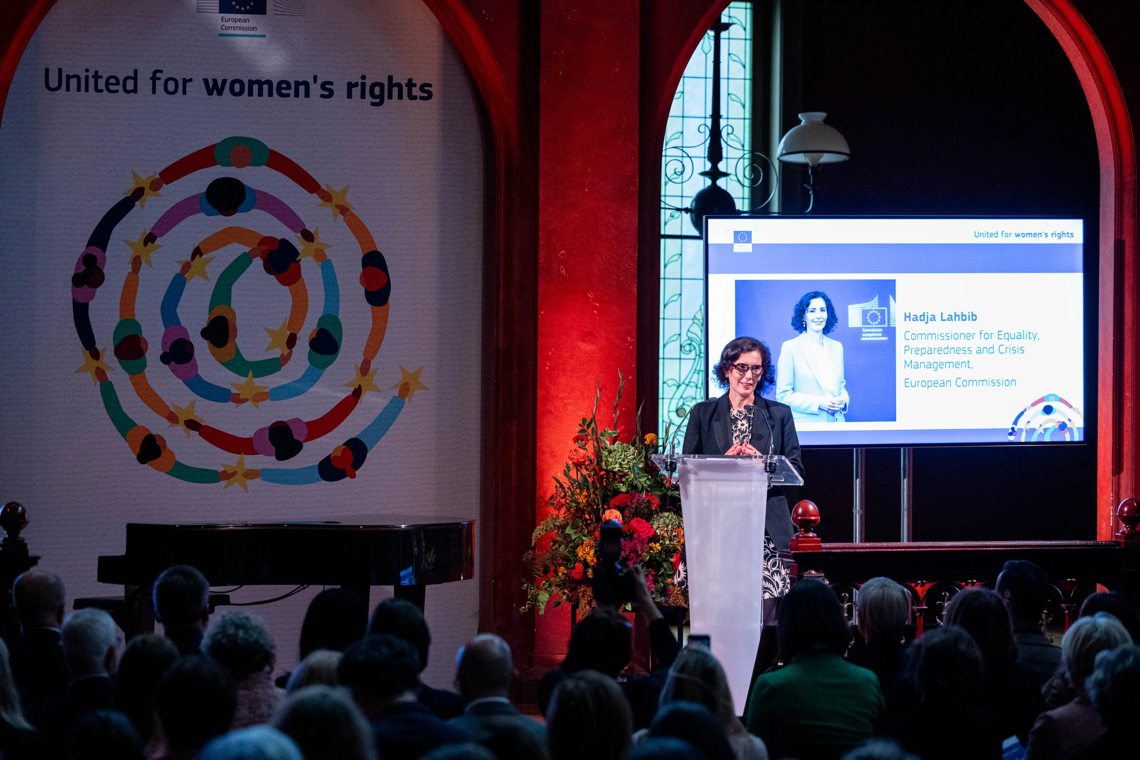 Participation of Roxana Mînzatu, Executive Vice-President of the European Commission, and Hadja Lahbib, European Commissioner, to the celebratory event dedicated to the endorsement of the "Roadmap for Women's Rights"