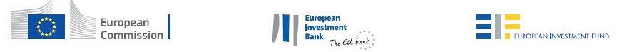 Logos of the European Commission, European Investment Bank, European Investment Fund