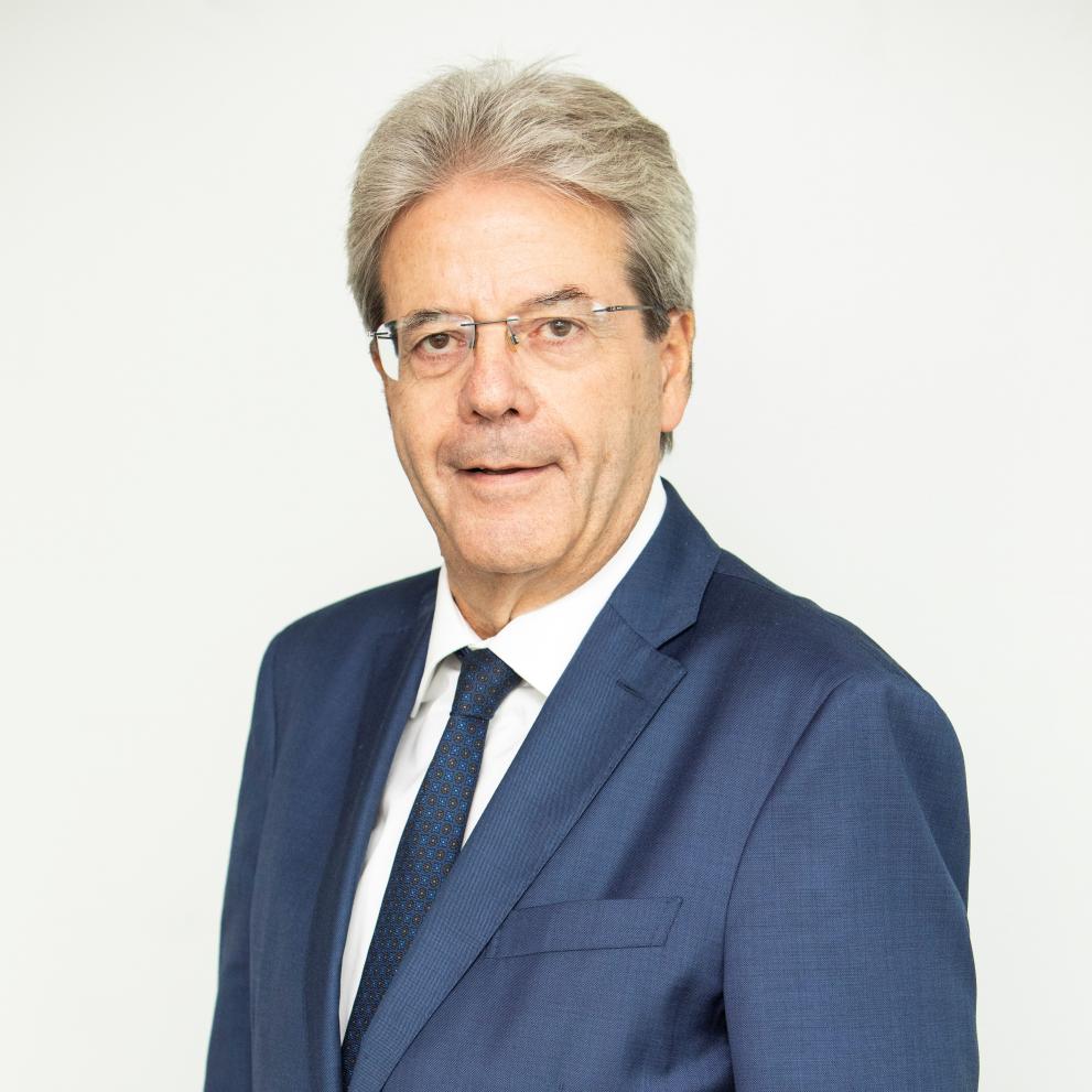 A picture of Commissioner Paolo Gentiloni
