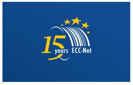 ECC-net logo 15e verjaardag
