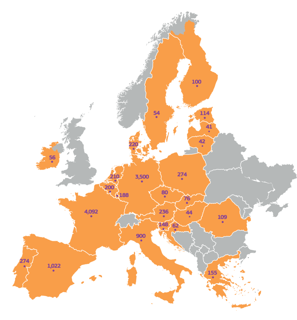 Diversity Charters map European Union