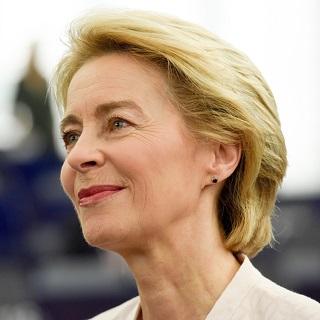 Ursula von der Leyen, voorzitter van de Europese Commissie