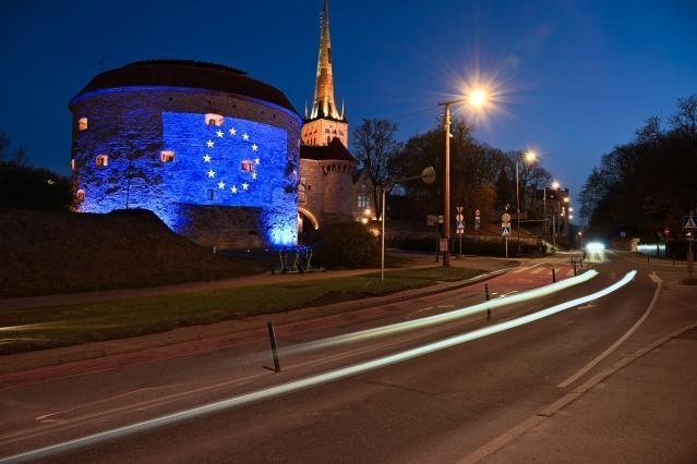 20th anniversary of the 2004 enlargement of the EU:  illuminations in the 10 Member States celebrating their accession to the EU